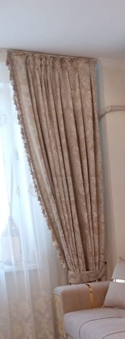 Шторы с тюльями на 3м окно