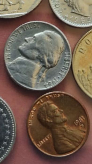Monede Lincoln, Five Cents, Regina Juliana