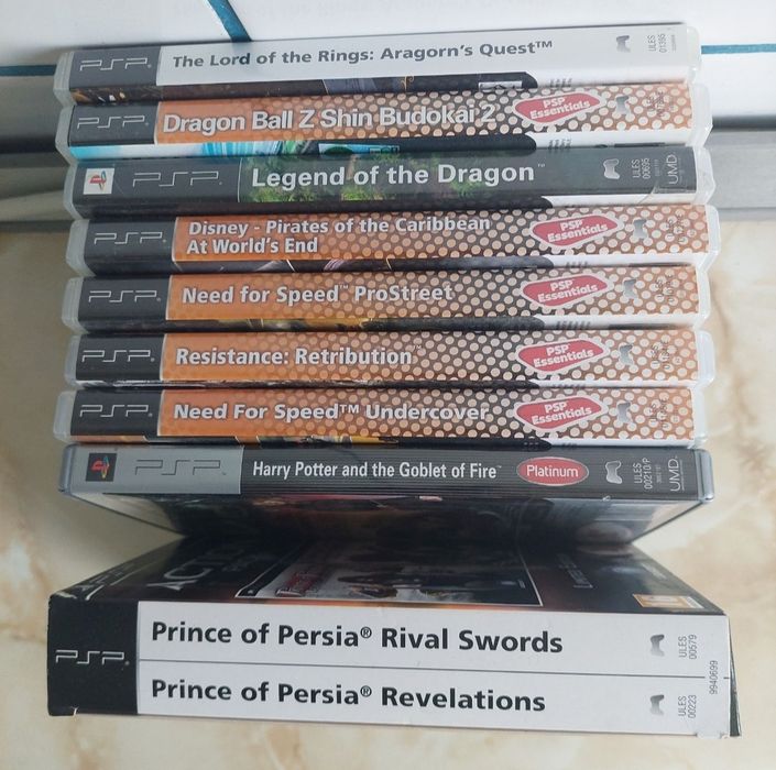 [PSP] Vând 46 jocuri originale pentru PlayStation Portable //poze reale