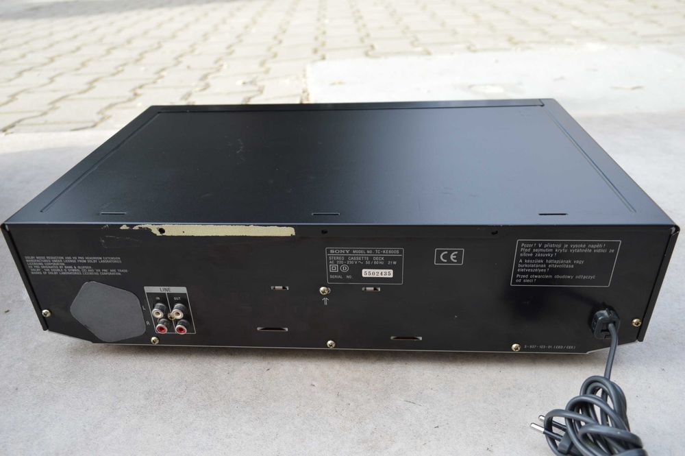 Deck Sony TC KE 600 S