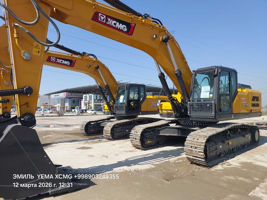 XCMG XE370G  тяжелый гусеничный экскаватор массой около 38,5 тонн