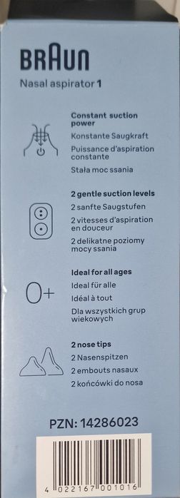 Aspirator nazal Braun nefolosit