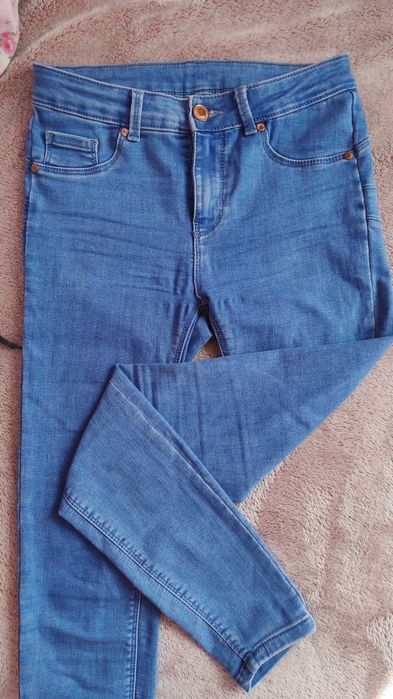 Дамски дънки с коланче KAROL