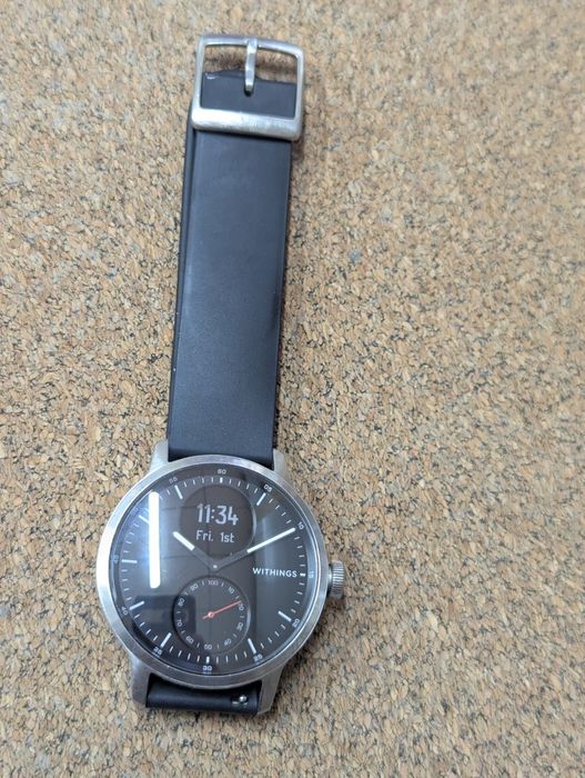Гибридные смарт часы Withings Scanwatch с функцией ЭКГ