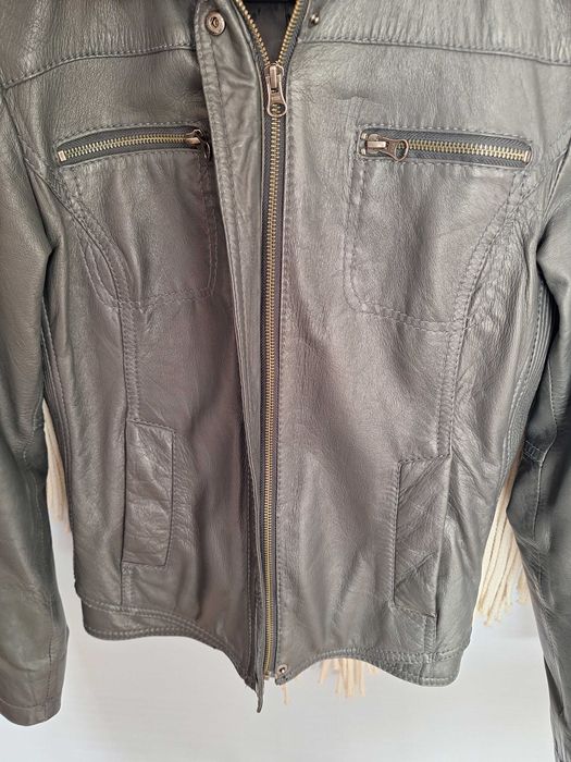 Куртка кожаная оригинальная TOM TAILOR, размер L