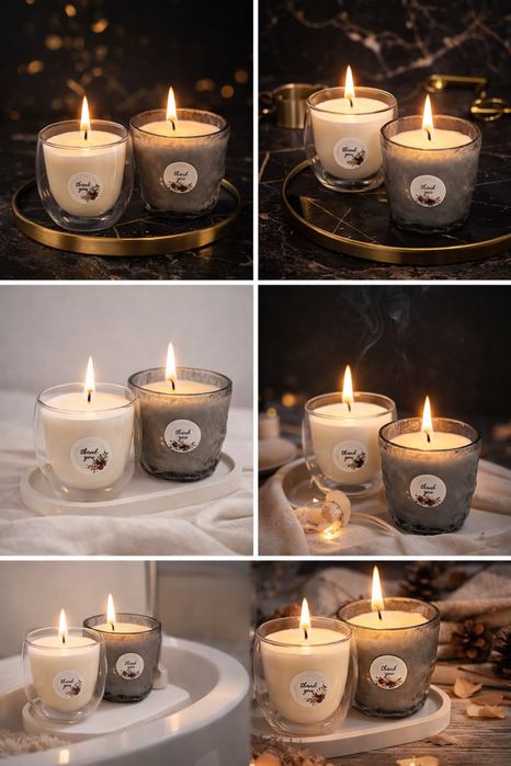 Аромасвечи, шагамлар