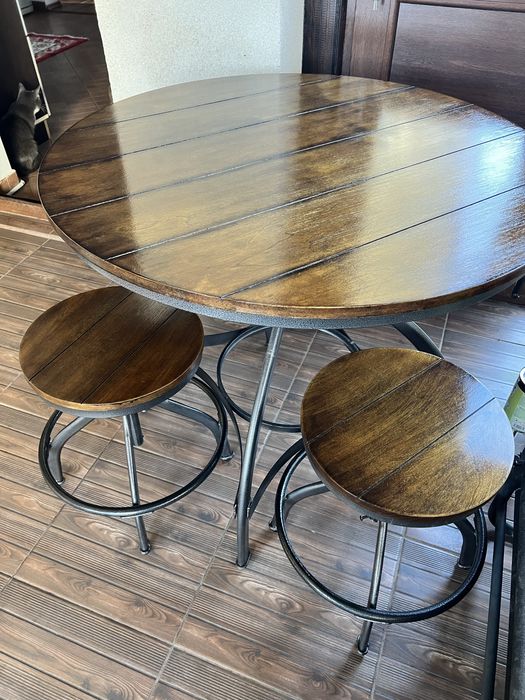 Set masa si 4 scaune Mobexpert