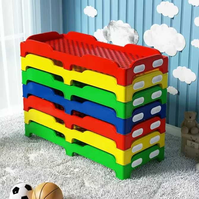 Кровать для детсадов Штабелируемые-60х25х136 см Доставка бесплатно