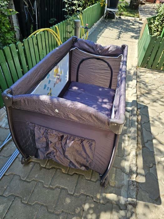 Pătuț (țarc) copil pliabil + saltea