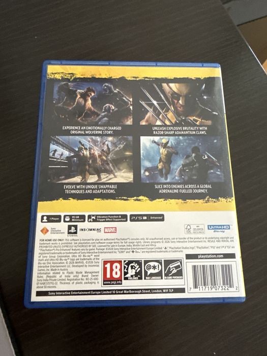 Joc Wolverine Ps5