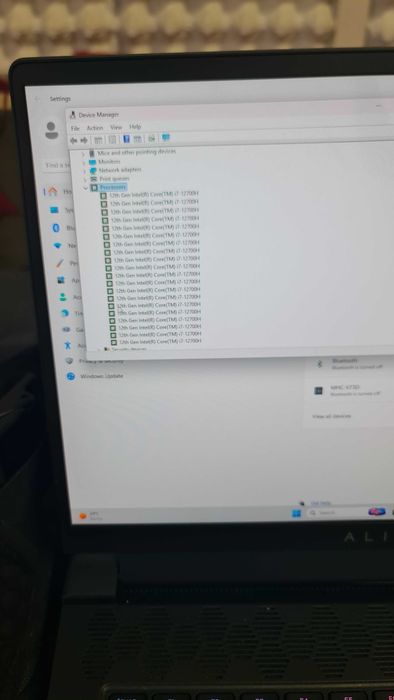 Laptop  Alienware i7 gen12 impecabil