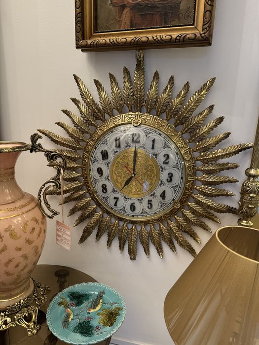 Ceas de perete / rama bronz