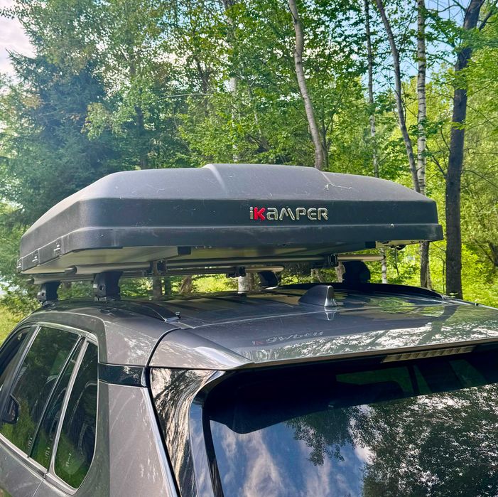 Cort de plafon iKamper SKYCAMP MINI 2.0 ROCKY BLACK folosit 7 ZILE