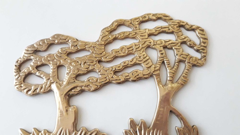 Cuier Chei din bronz , Model copaci