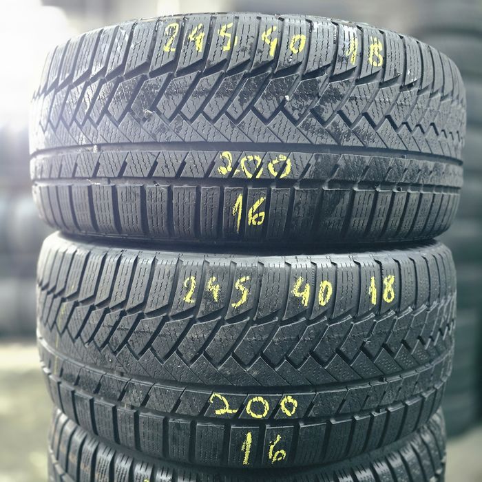 2x 245/40/18 M+S CONTINENTAL Stare excelentă