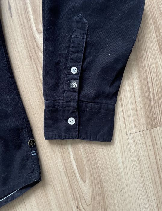 SCOTCH & SODA / мъжка кадифена риза slim/L