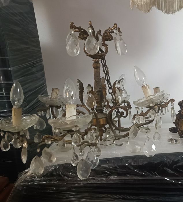 Candelabru / Lustra din Bronz