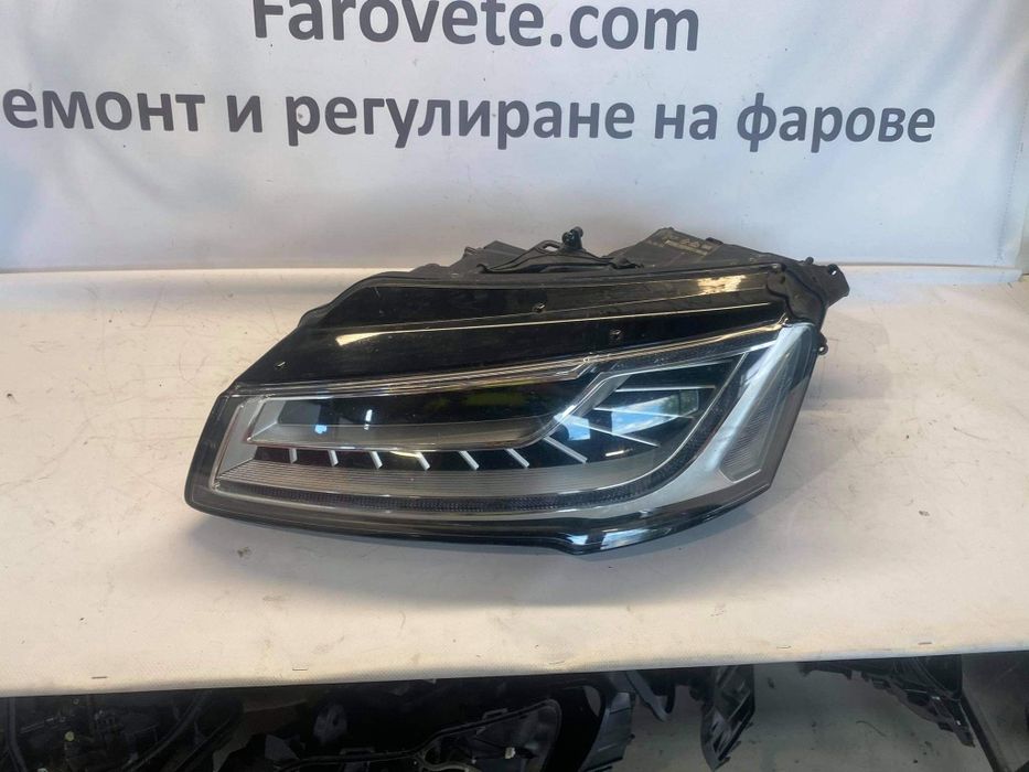 Ляв фар Ауди А8 матрикс lqv far farove audi a8 matrix