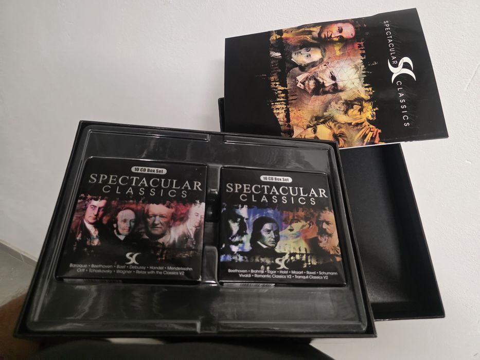 Colectie muzica clasica, simfonica: Spectacular CLASSICS 40 CD Collection, NOUA