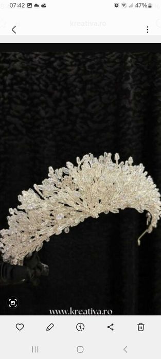 Diadema, coronita nunta