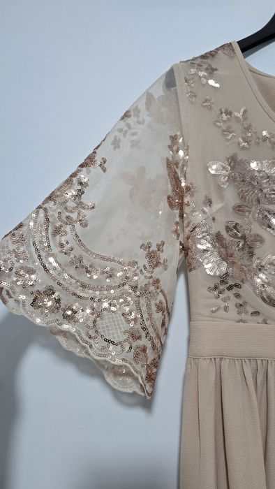 Rochie midaxi cu paiete ocazii deosebite