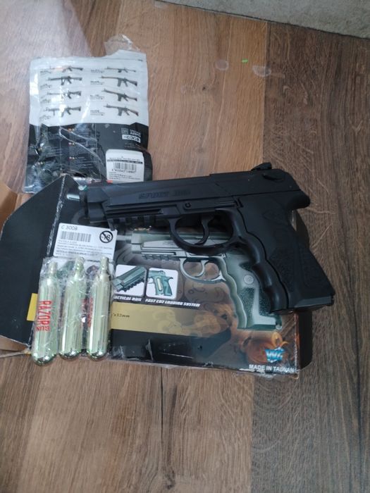 vind, schimb pistol  pe gaz