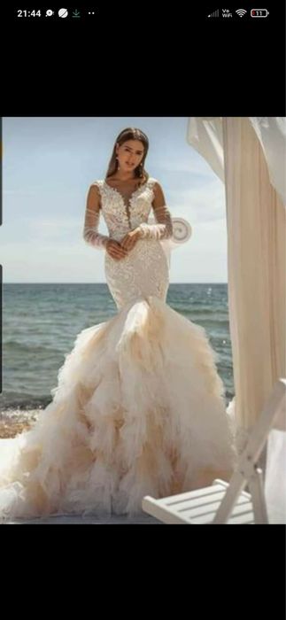 Rochie mireasa sirena Negociabil