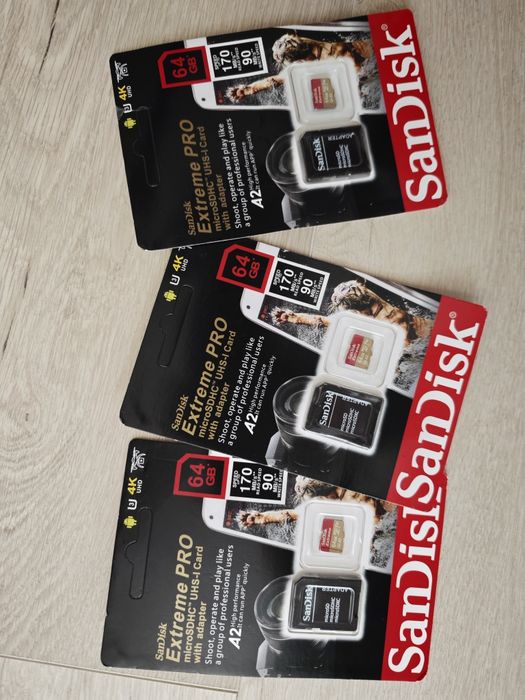 Чисто нова карта памет SONY,SanDisc micro Performance Card 64/128GB gb