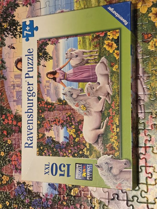 4 пъзела за общо 5 евро Ravensburger и Disney, 3D, за момиче за 6+ и 7+ години