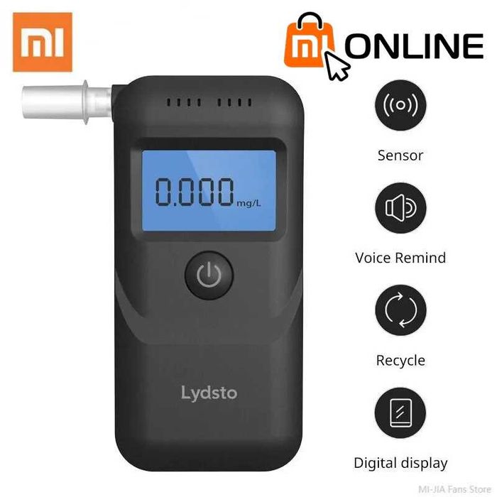 Алкотестер цифровой карманный Xiaomi Lydsto Alcohol Tester HD