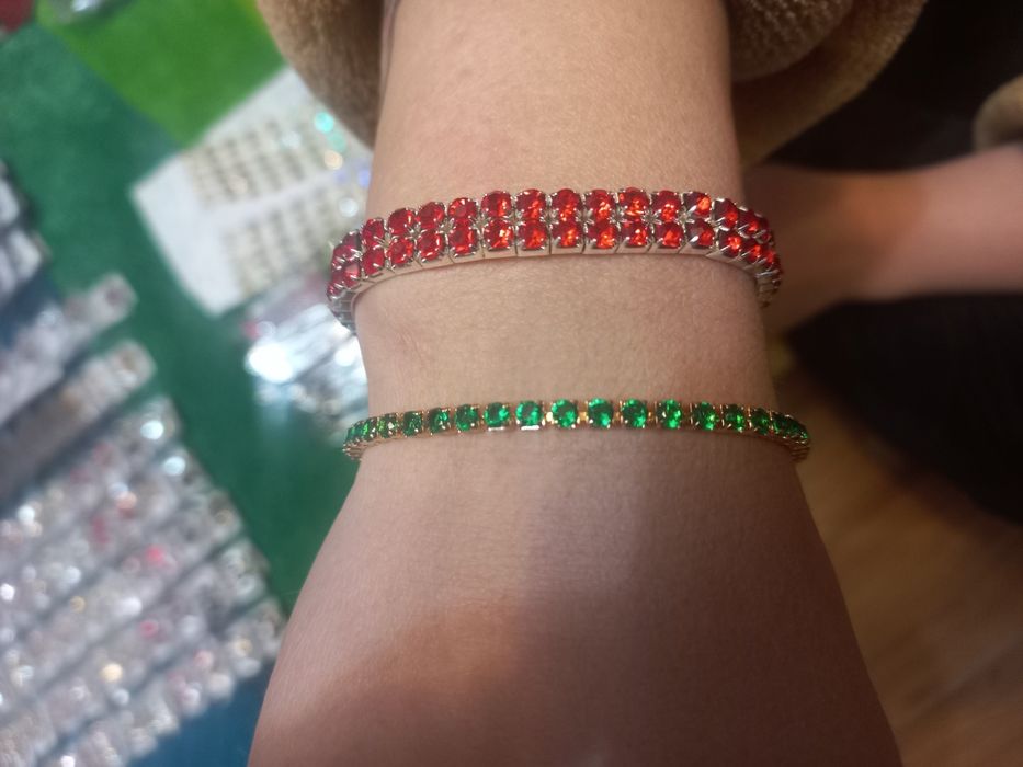 Bratara LOUIS VUITTON / Bratari Tennis  / Bratari leopard Gold