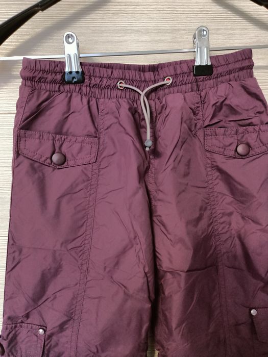 Болоньевые брюки утепленные