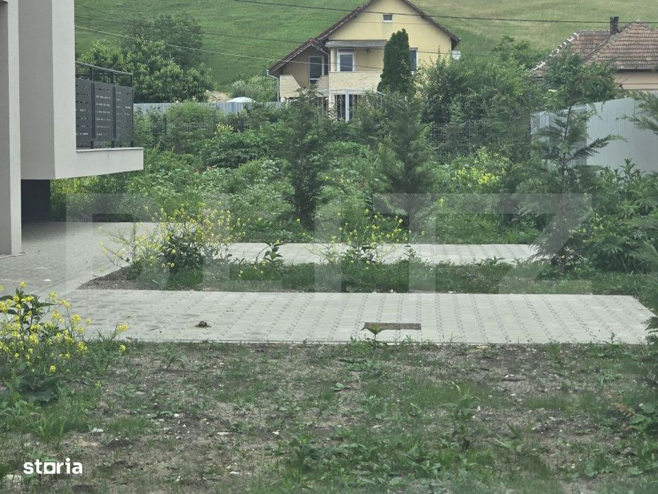 Apartament 3 camere, 51 mp, gradina ~200mp, zona primarie Apahida