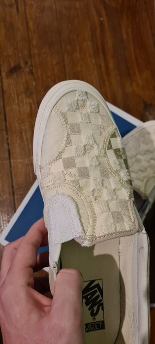 Vans Vault Classic Slip-On Bricolage LX (Embroidered Checker)
