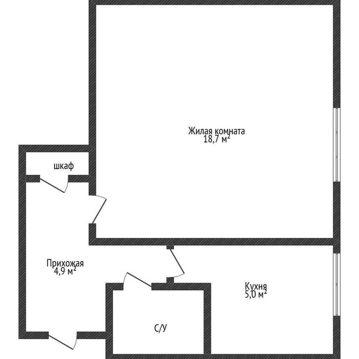 Продается 1 комнатная квартира