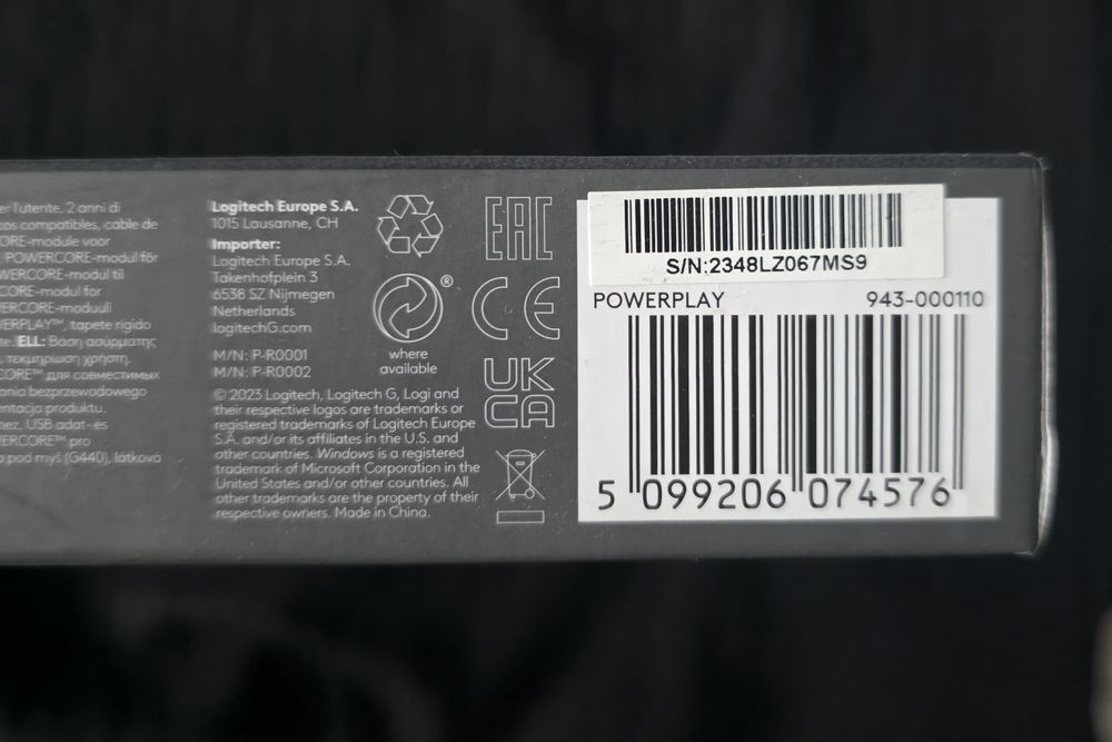 Vand Mousepad Logitech