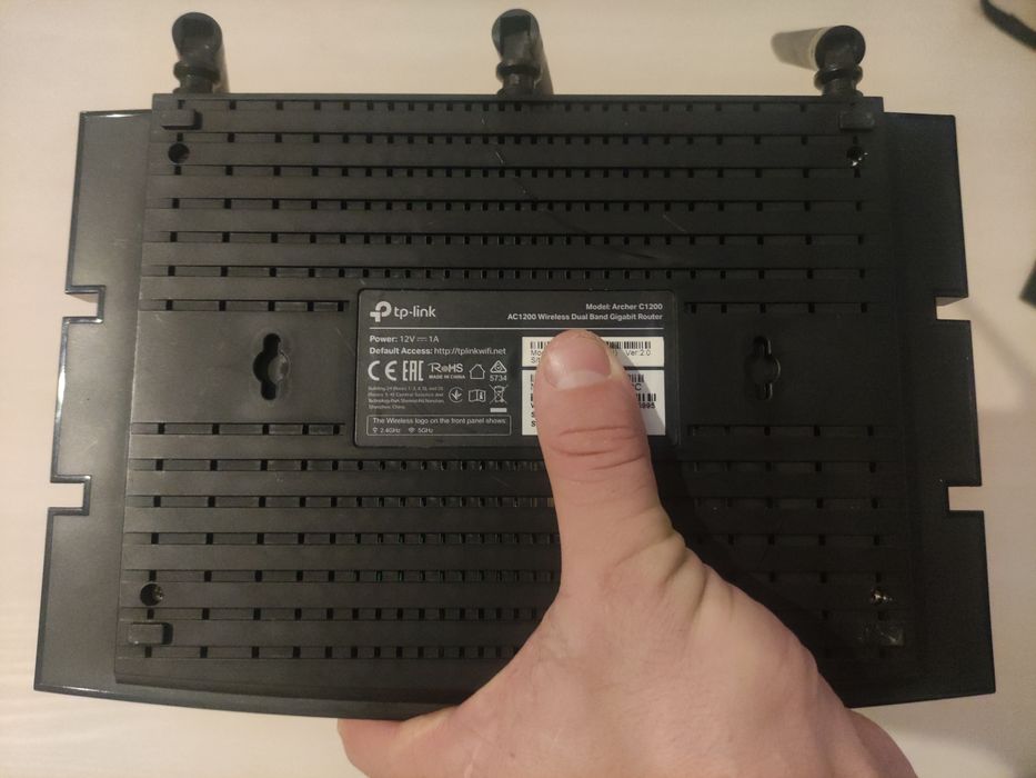 Router gigabit TP-Link C1200 AC1200 dual band 5ghz USB