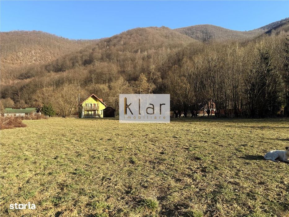 Comision 0%Teren intravilan zona Lunca cu o latura spre raul Somes