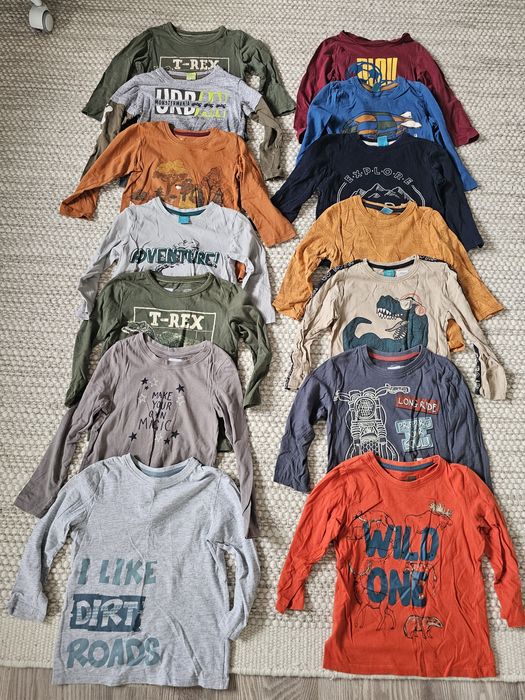 Lot bluze tricouri gradinita 98/104/110/116