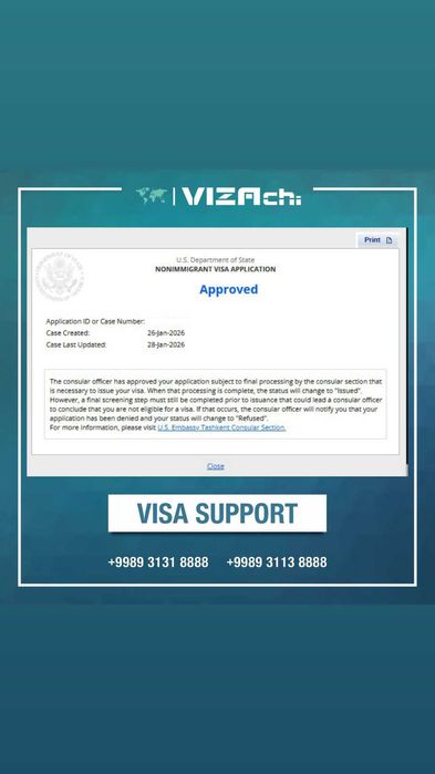 Amerika vizasi/ USA visa