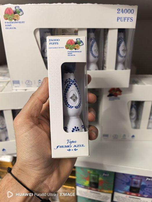 Original Vape Humo Azul 24.000 Puffs Narghilea Reincarcabil
Vindem Doa