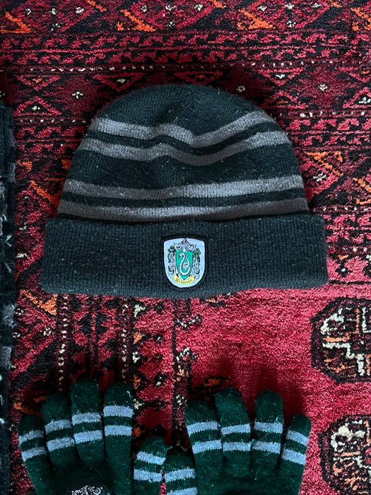 Шапка,шарф и перчатки из Гарри Поттера,Слизерин