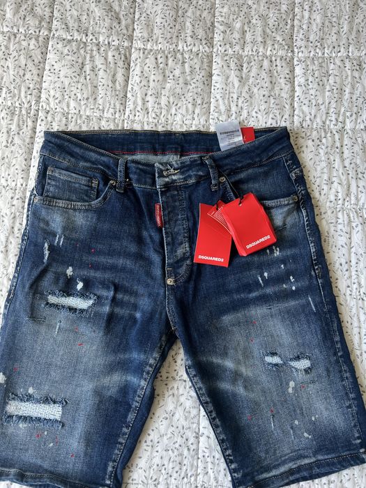 Къси дънки на dsquared2