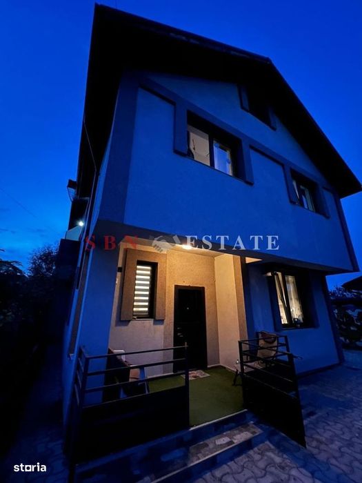 Casa-Vila mobilata individuala 4 camere | Domnesti | Lux | Gradina