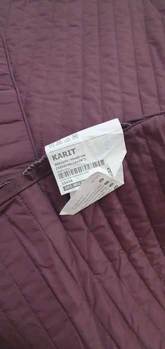 cuvertura+fete perne Ikea Karit