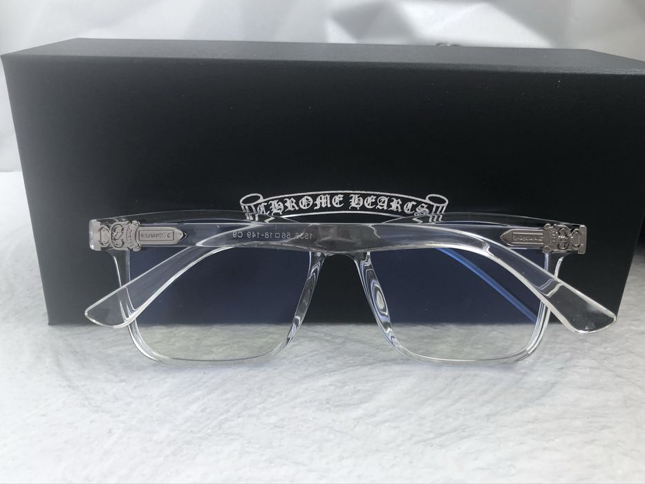 Очила за компютър Диоптрични рамки прозрачни слънчеви chrome hearts