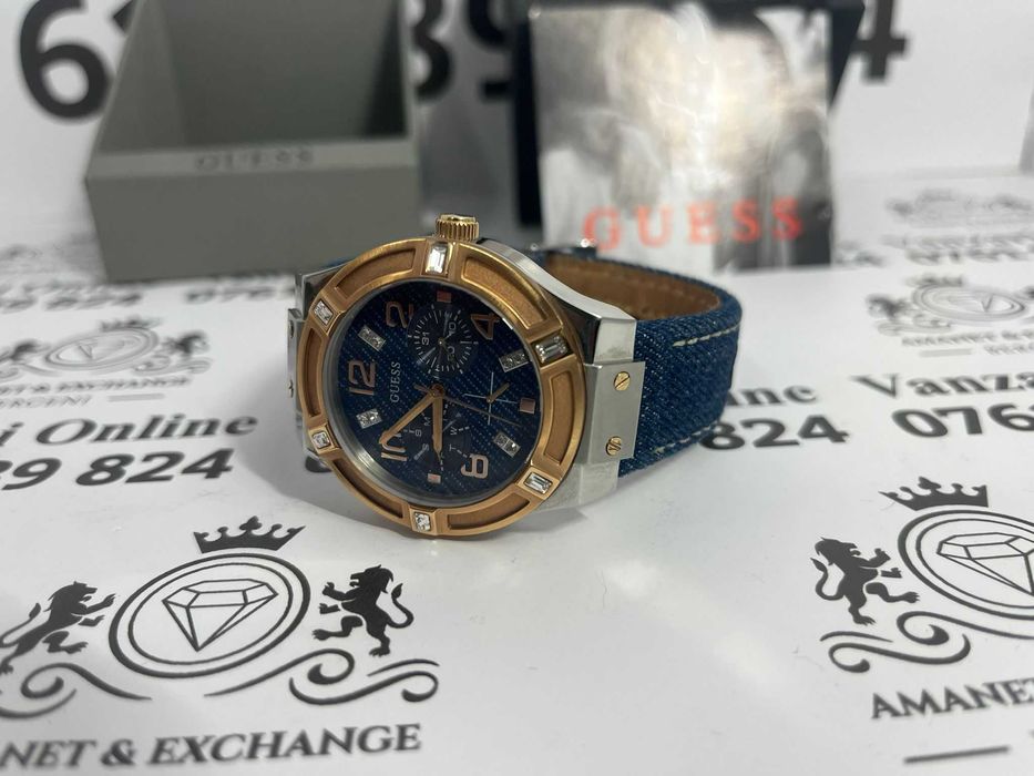 Ceas GUESS Dama BLUE DENIM AmanetRahova 295