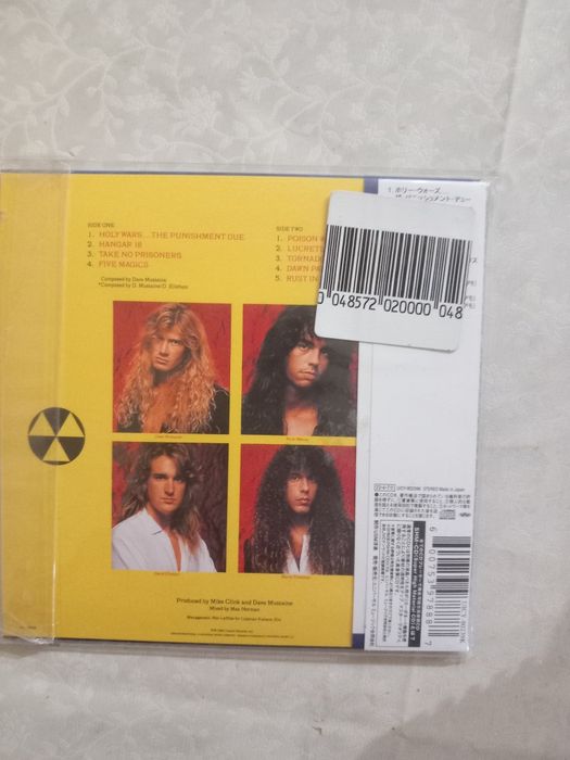 Megadeth rust în peace cd muzica metal