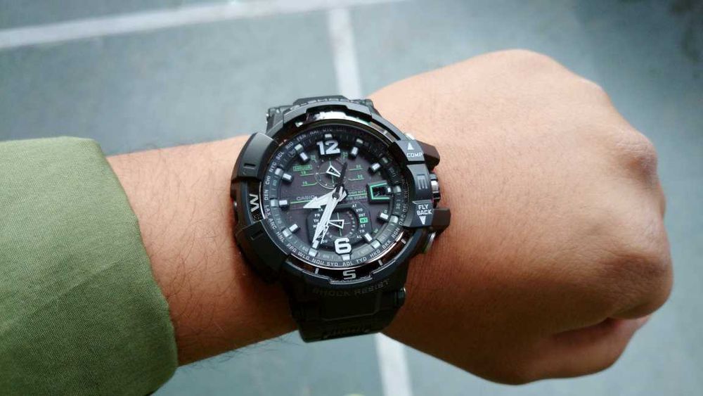 Часы Casio G-Shock GW-A1100-1A3.