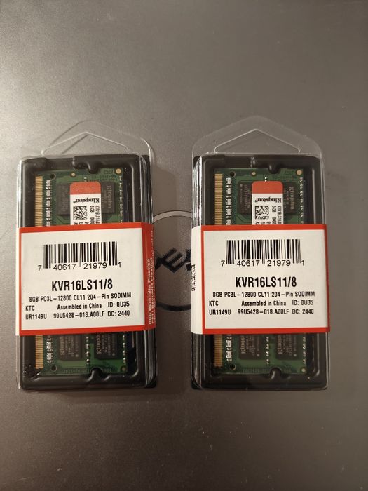 Kit 16 GB DDR3 (2 x 8 Gb)